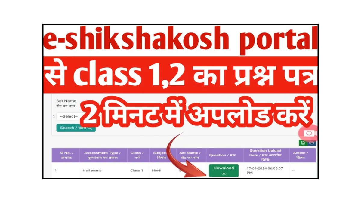 eshikshakosh Question Papers